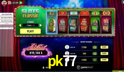 Jogos de mesa e apostas rápidas na pk77